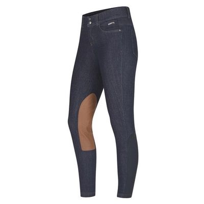 Stretch Denim Knee Patch Riding Breech