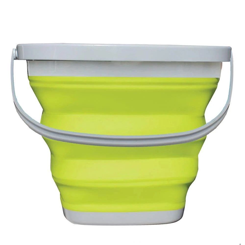 Tail Tamer Collapsible Bucket, Color Options: Lime
