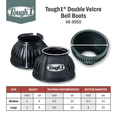 Heavy Duty Double Lock Bell Boots