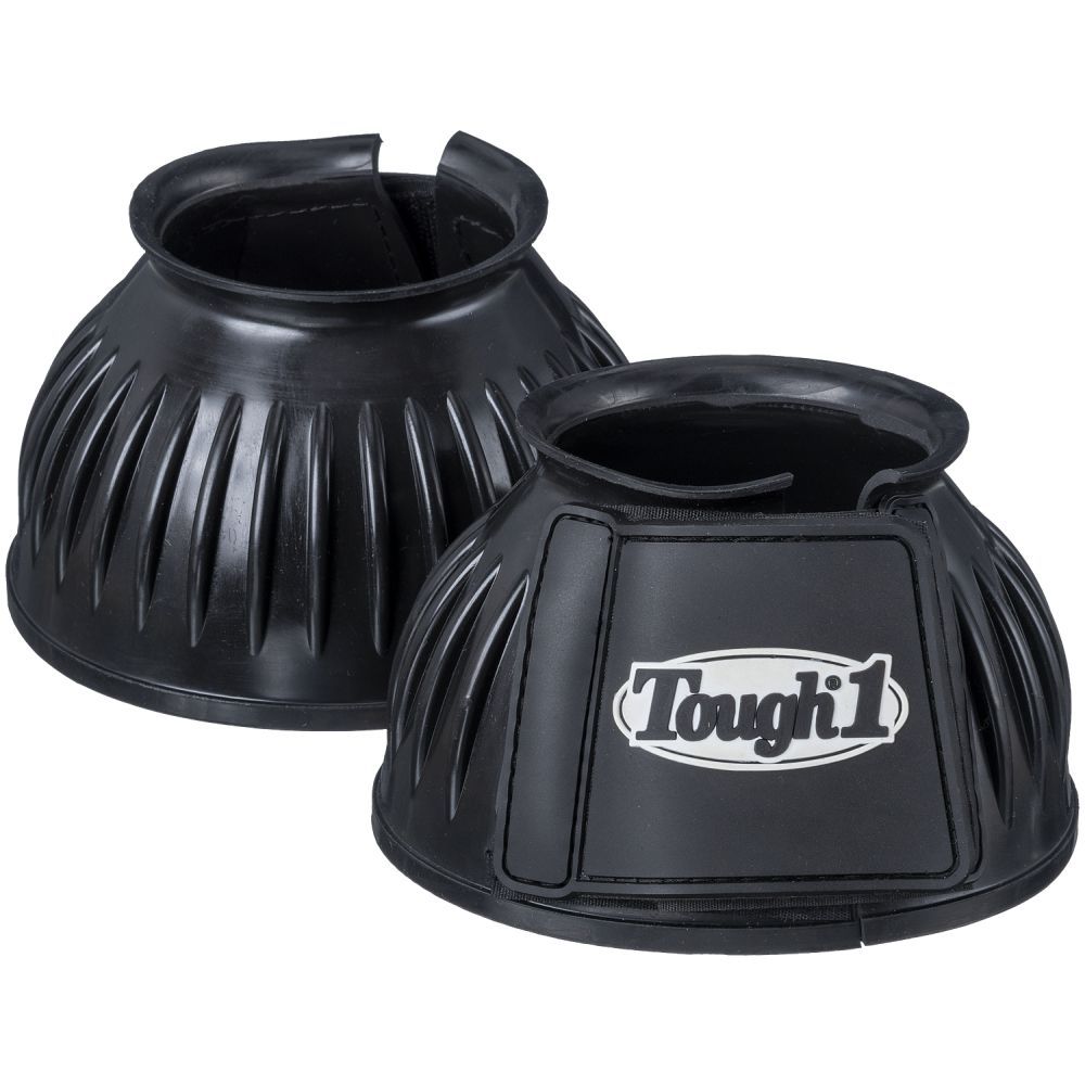 Heavy Duty Double Lock Bell Boots, Color: BLK, Size: M