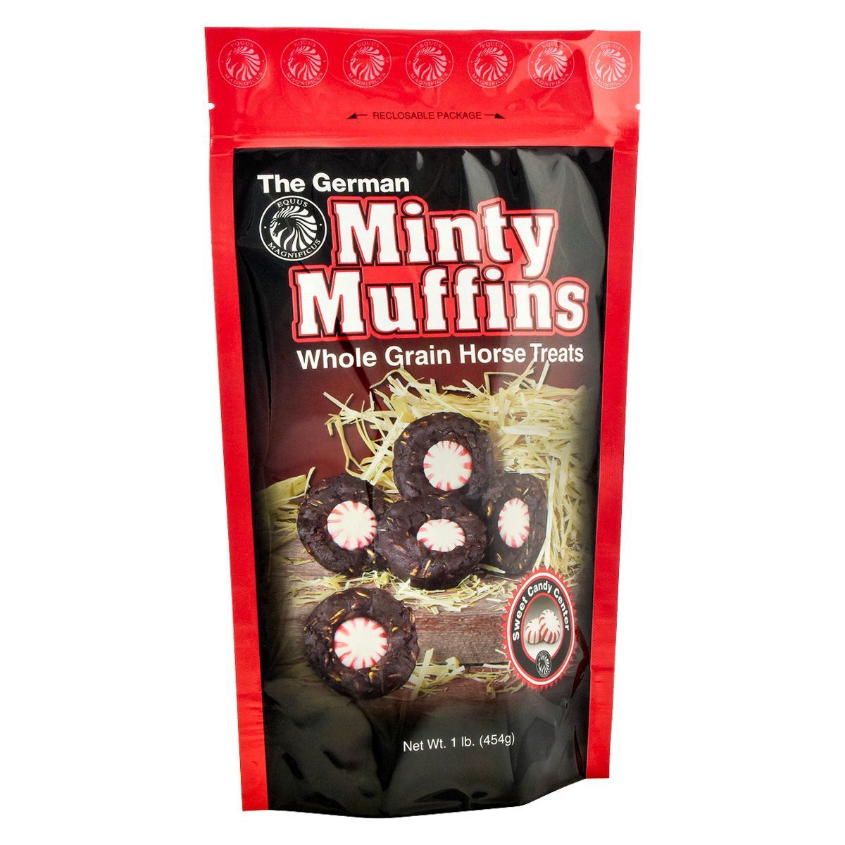The German Minty Muffins Horse Treats, Size: 1 lb