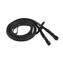 Classic Wrapped Reins, Choose an option: 54" Stud Hook, Color: BLK