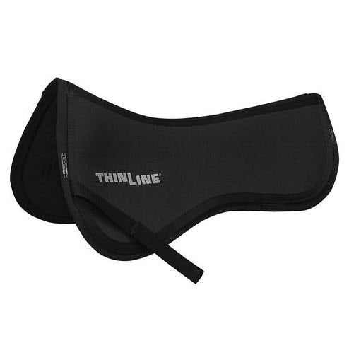 Trifecta cotton half pad, Color: BLK, Size: M