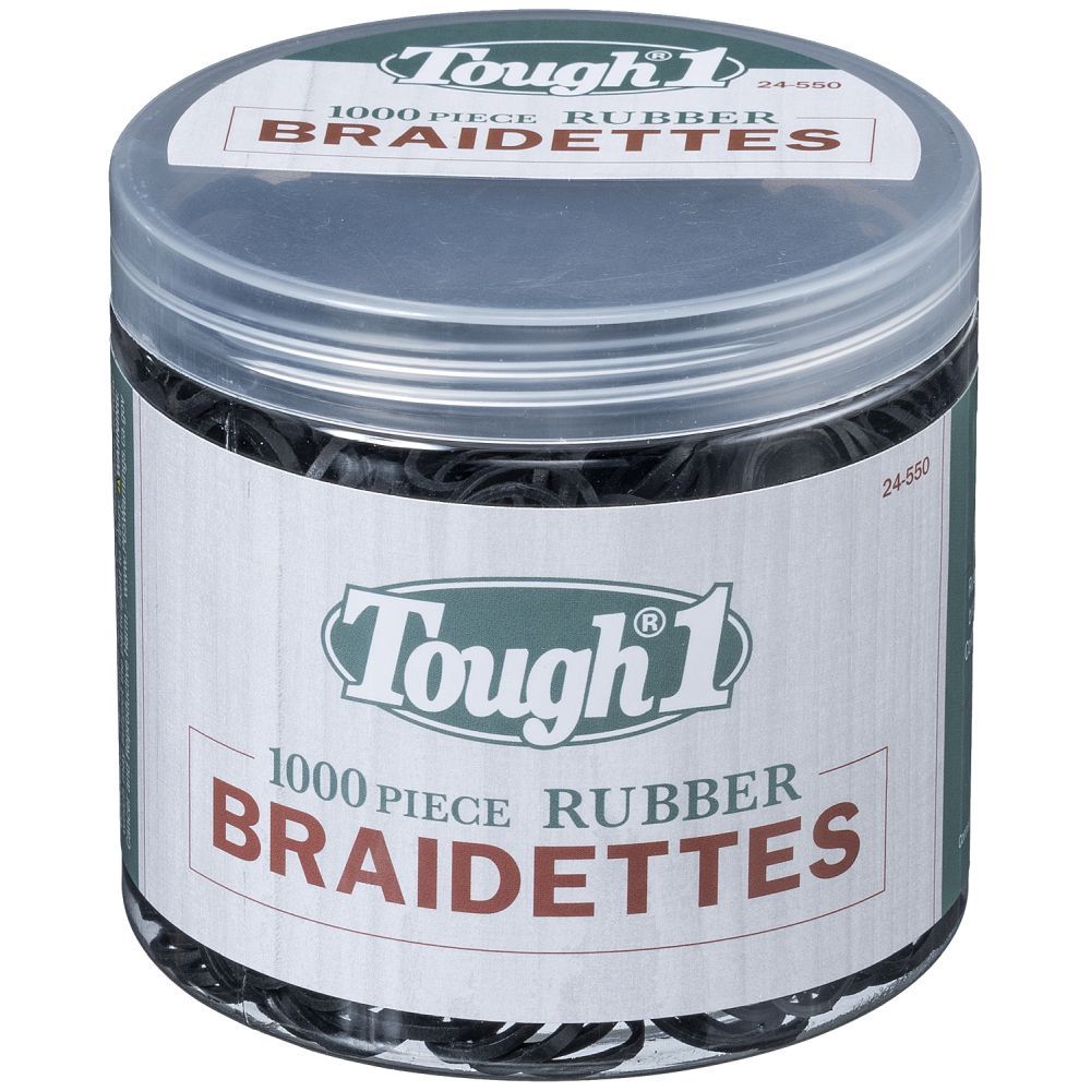 Braidettes - 1000/Pk, Color: BLK