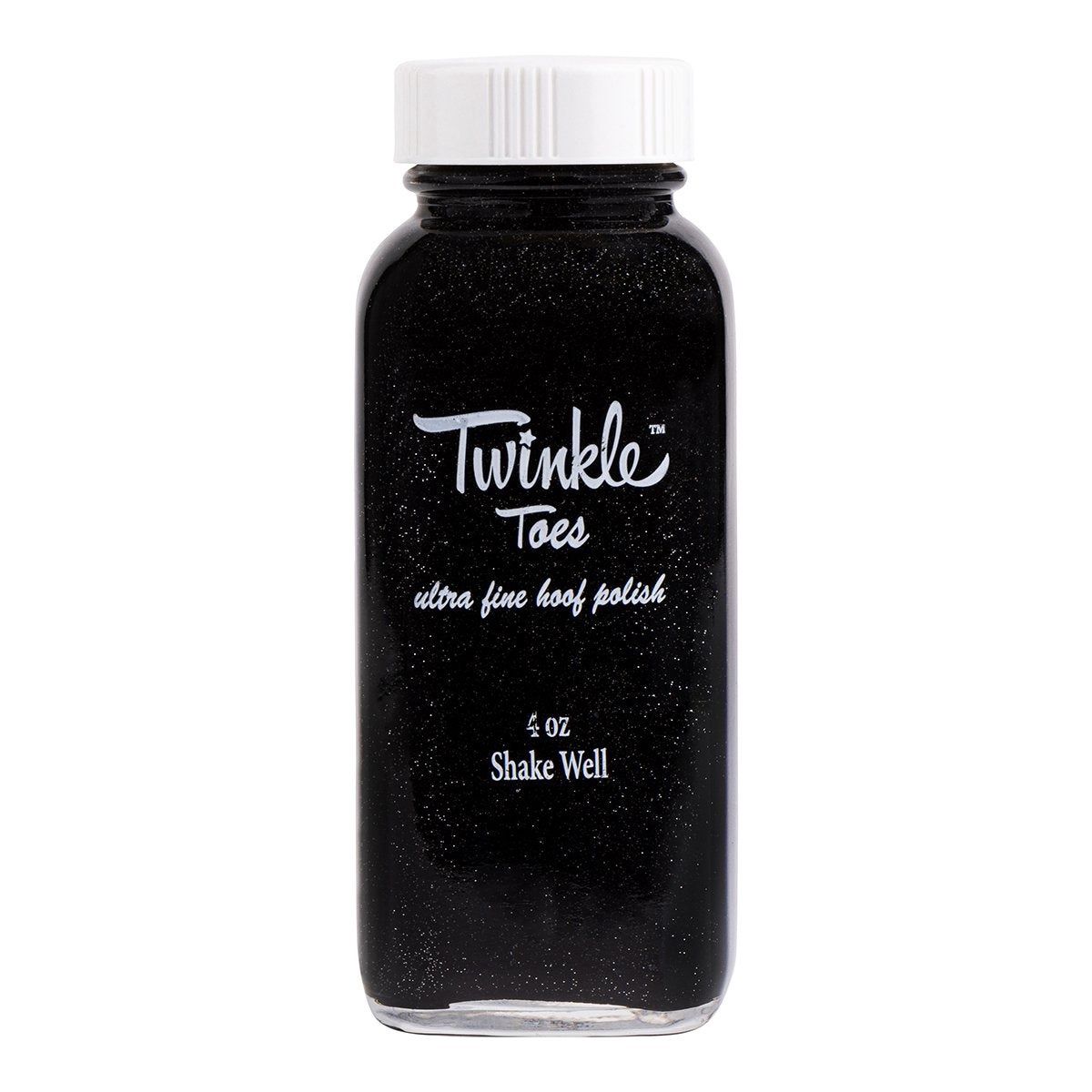Twinkle Toes Satin Hoof Polish For Horses, Color: Black