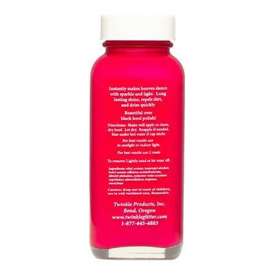 Twinkle Toes Satin Hoof Polish For Horses