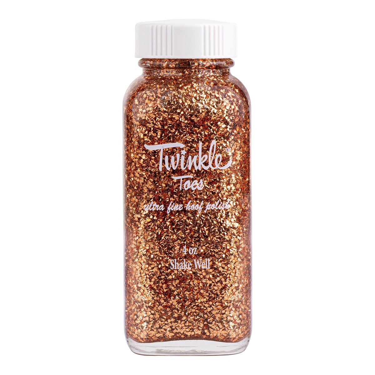 Twinkle Toes Glitter Hoof Polish, Color: Copper