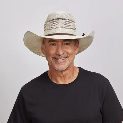 Trail Boss Straw Cowboy Hat