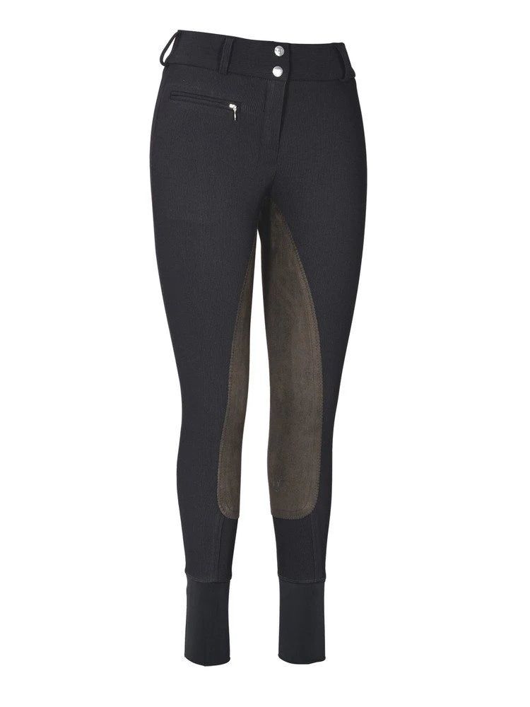 TuffRider® Ladies Tech Full-Seat Breeches, Color: BLACK, Size: 24