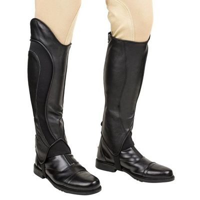 Men's Derby Leather Half Chaps