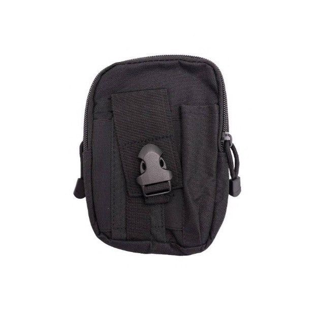 Waist Bag Tactical Molle Pouch, Color: Black