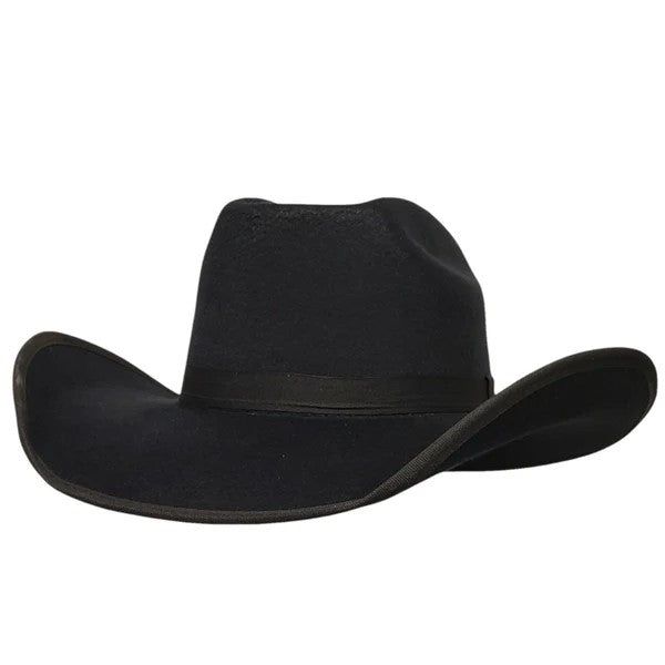 Cody Black - Cotton Poly Cowboy Hat by Gone Country Hats, Color: Black, Size: M