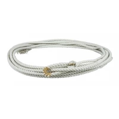 Ranch Rope with Rawhide Burner, COLORS: Natural, Size: 3/8" X 30'