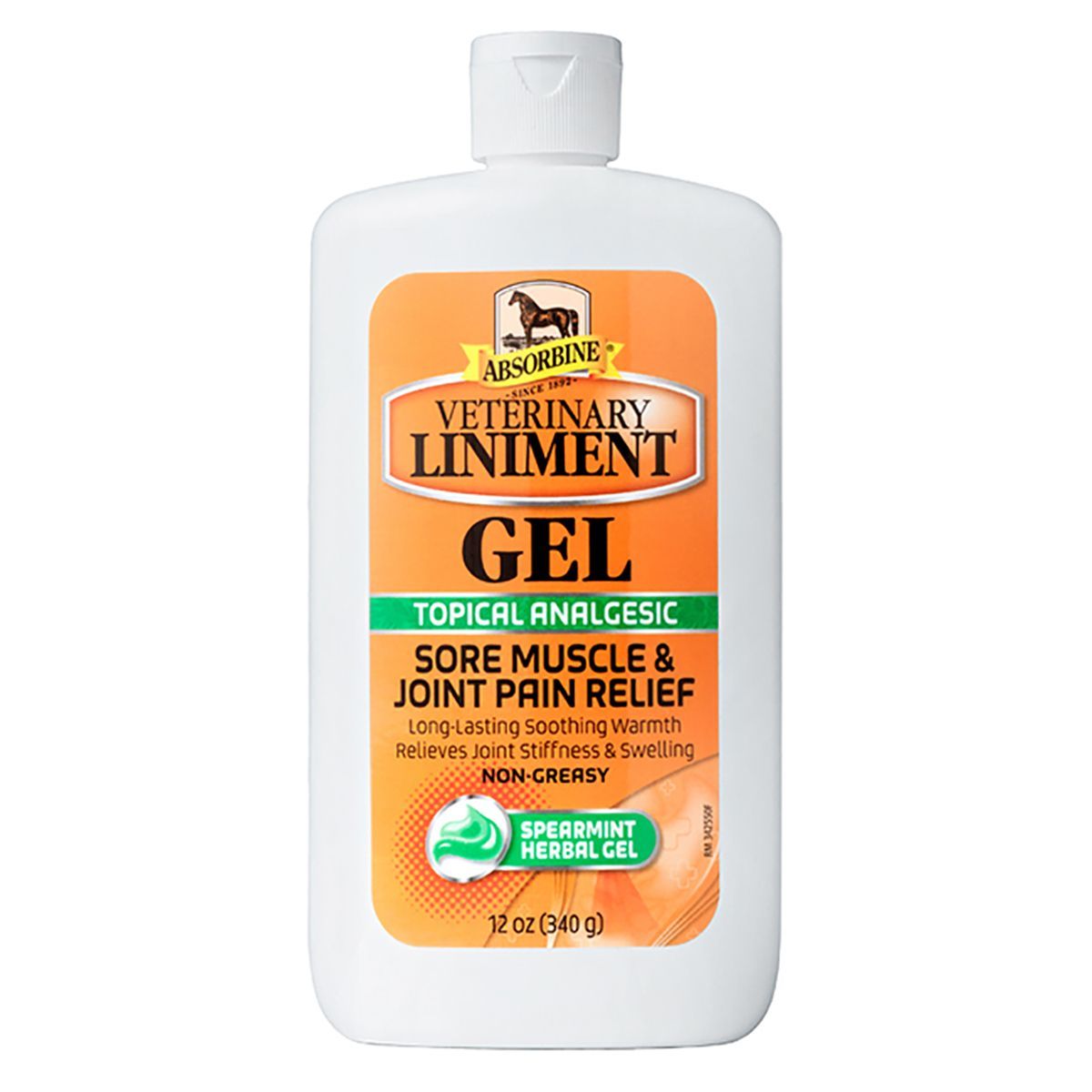 Veterinary Liniment Topical Analgesic, Size: GEL 12 oz