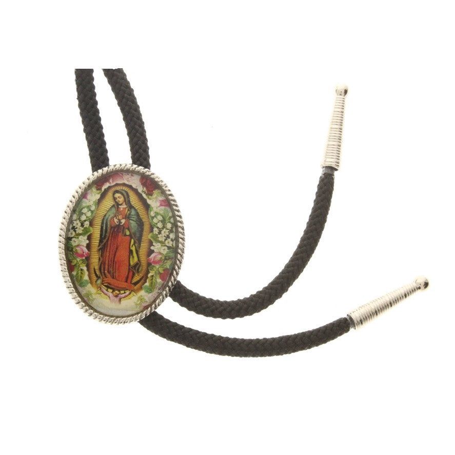 Vintage Resin Photo Bolo Ties, Theme: Virgin De Guade