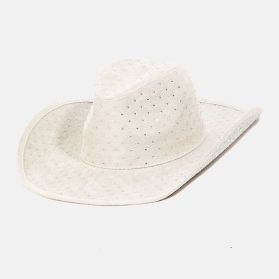 Western Studded Pattern Cowboy Hat