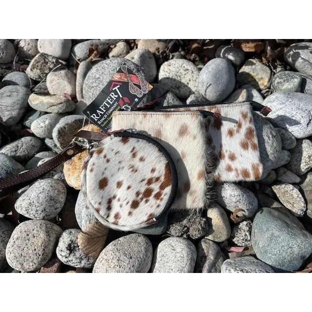 Western Coin Purse, Options: Cowhide