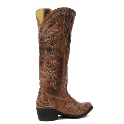 Women Cody Embroidered Leather Snip Toe Western Boots