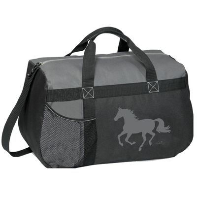 “Lila” Galloping Horse Duffle Bag