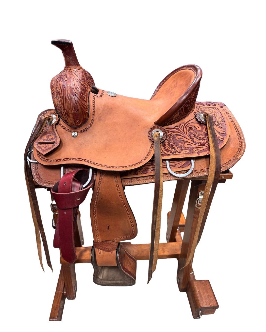 KHS-C 12'' Double T Barrel Saddle