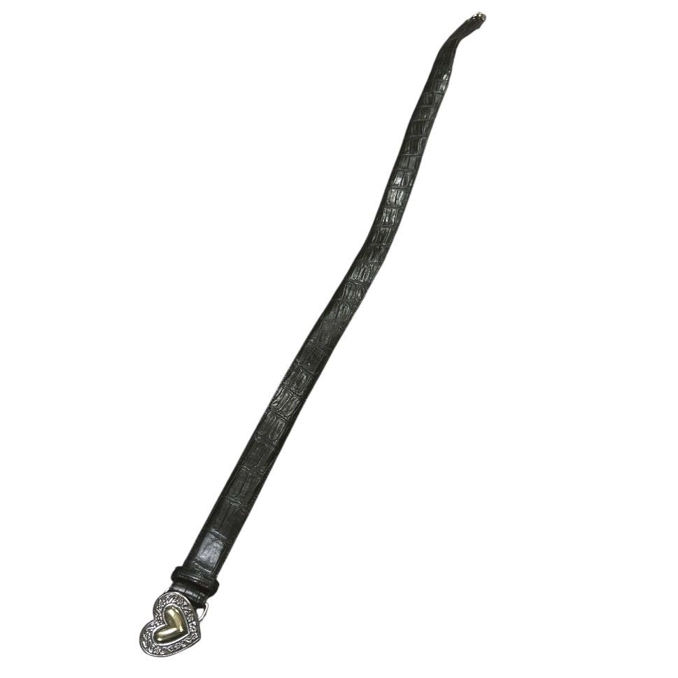 KHS-E 30" Leather Croc Belt