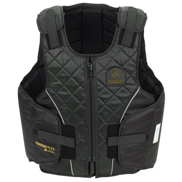 ComfortFlex™ Adult Body Protector, COLORS: BLK, Size: XS