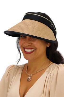 Roll-up Sun Visor Paper Straw