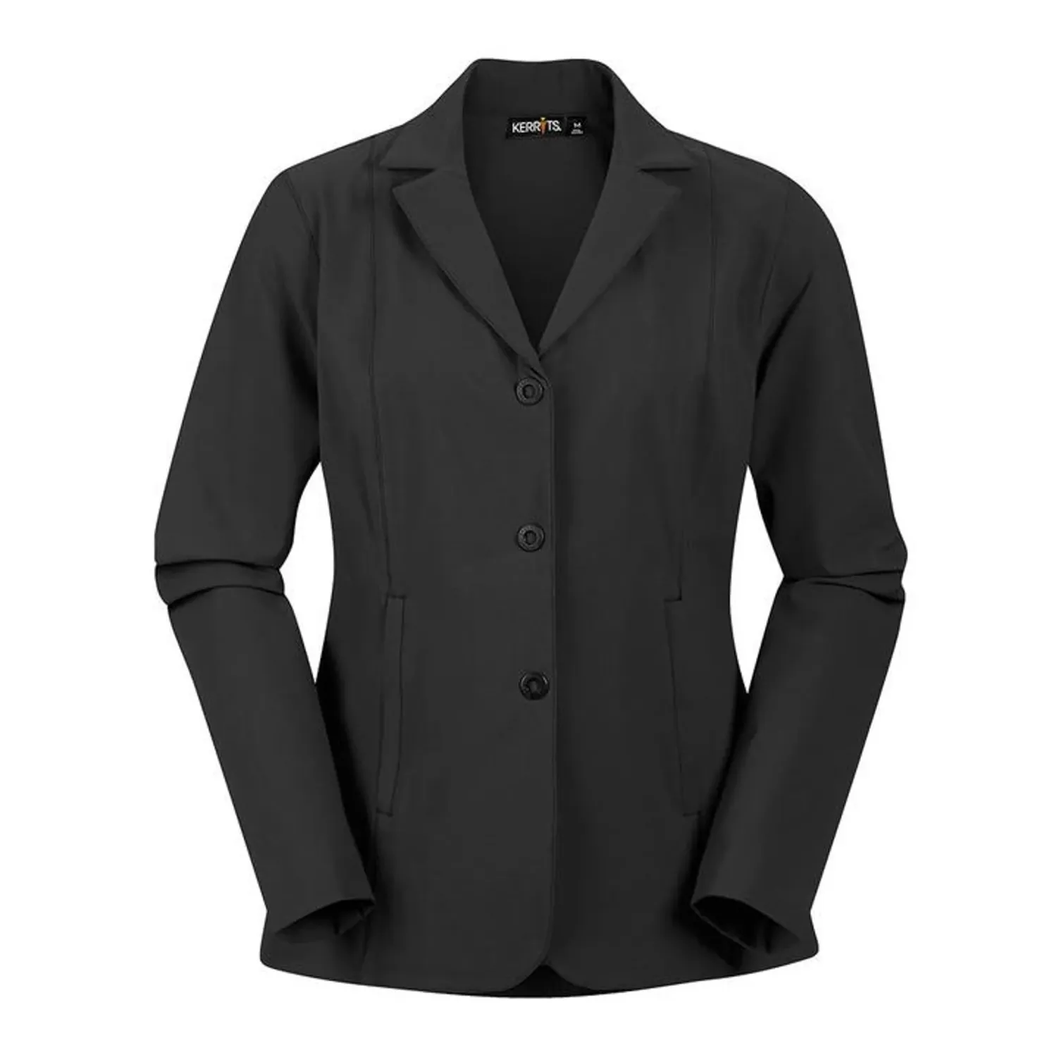 Stretch Show Coat 3-SNAP, Color: BLK, Size: XS