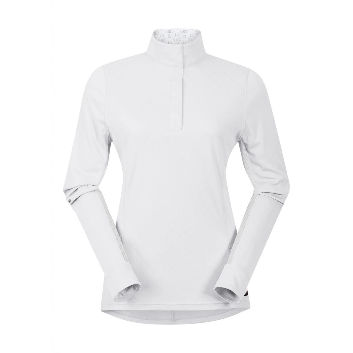 Encore LS Show Shirt, Color: WHT/BofLuck, Size: XS