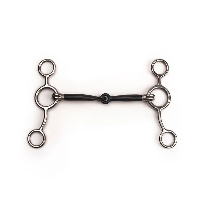 Jr Cow Horse SI Sliding Gag, Size: 5"