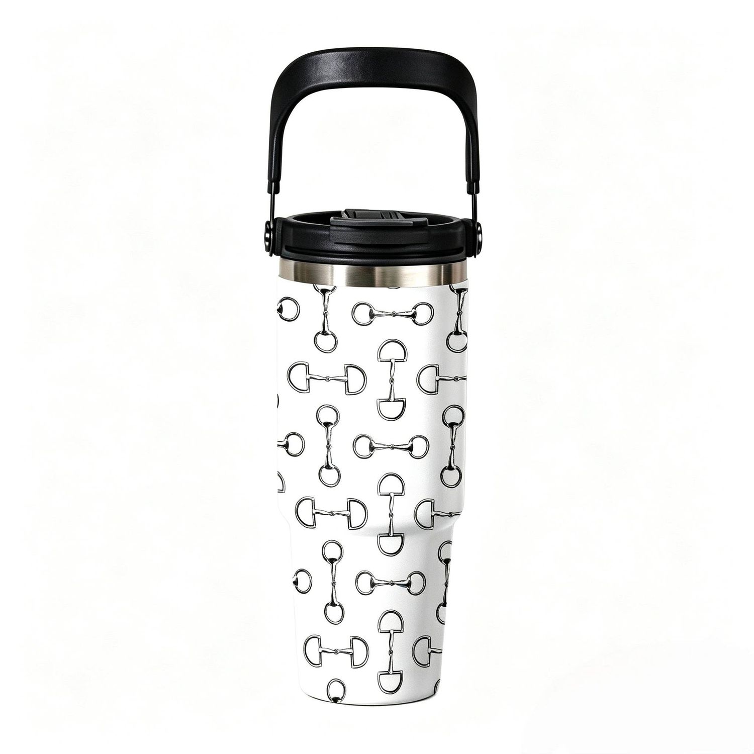 30 oz SS Drink Bottle, Color: WHT, Size: 30 oz