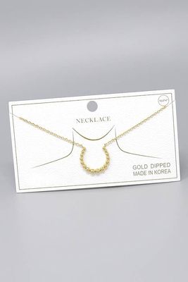 Horseshoe Charm Necklace