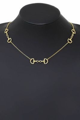 Horse Bit Short Necklace