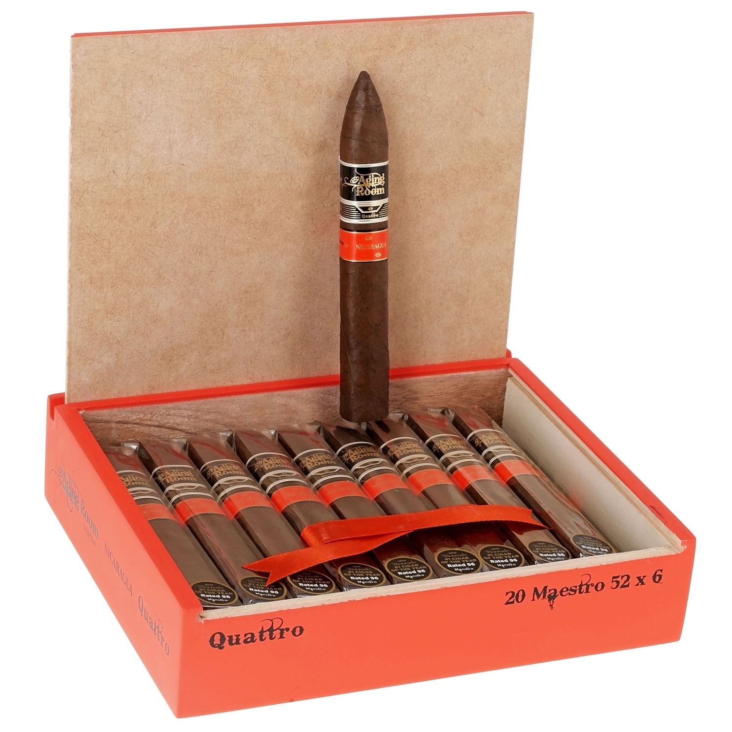 AGING ROOM QUATTRO NICARAGUA  MAESTRO  6X 52