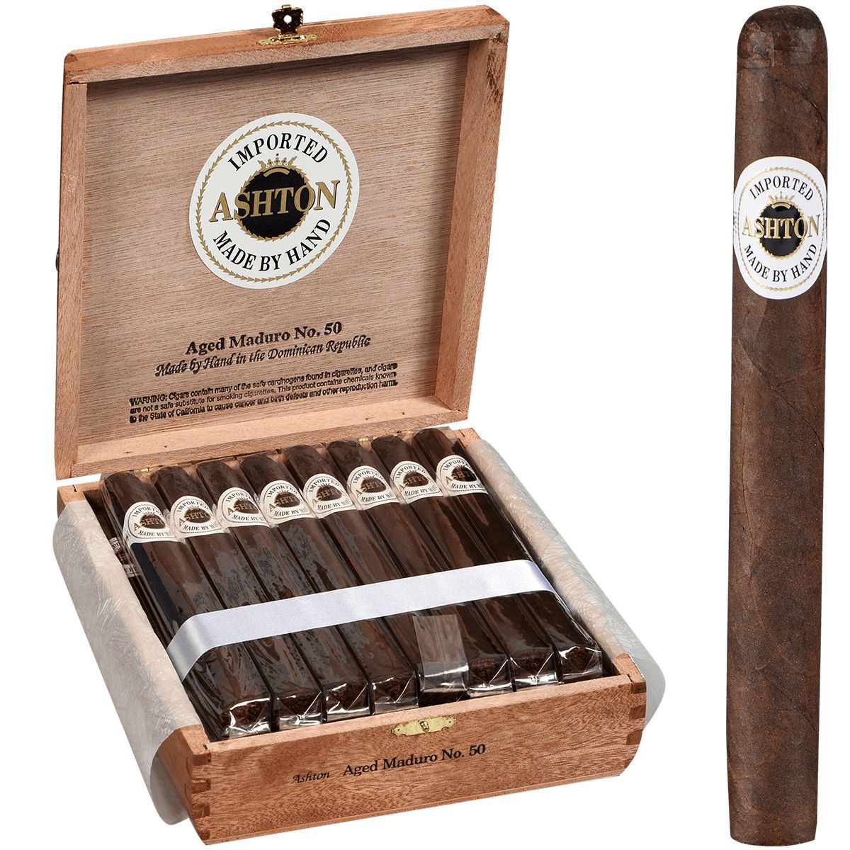 ASHTON AGED MADURO #50 7 X 48