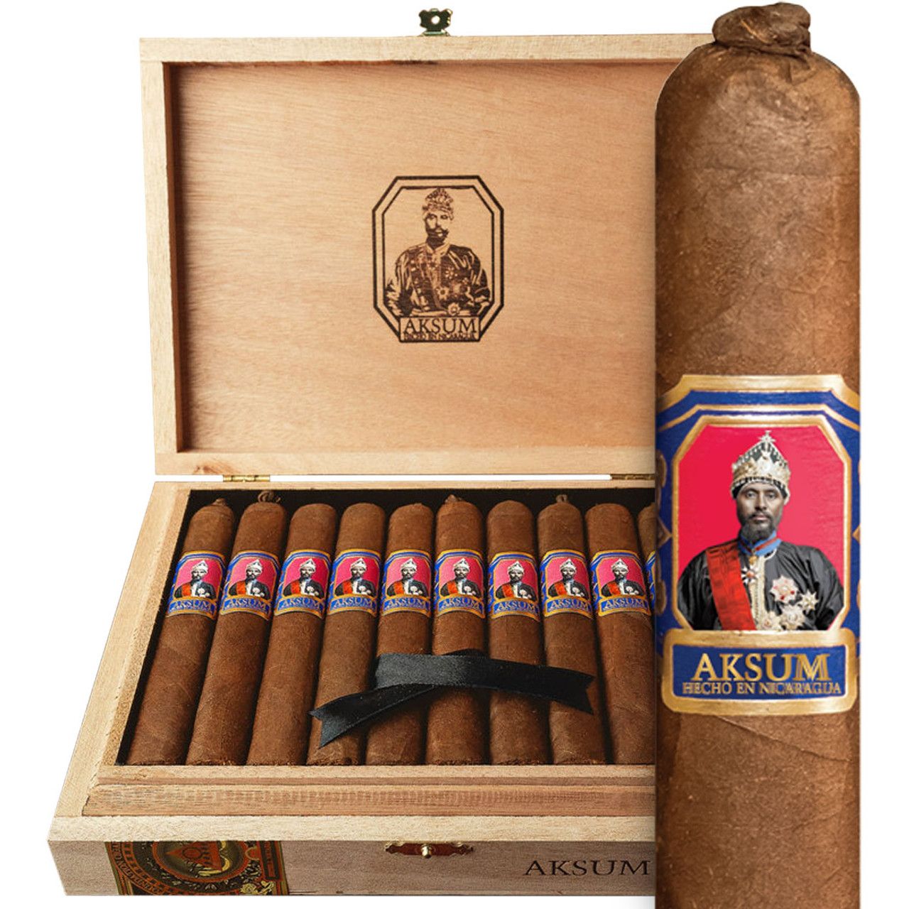 Aksum, Doble Corona Maduro, 7 x 54,