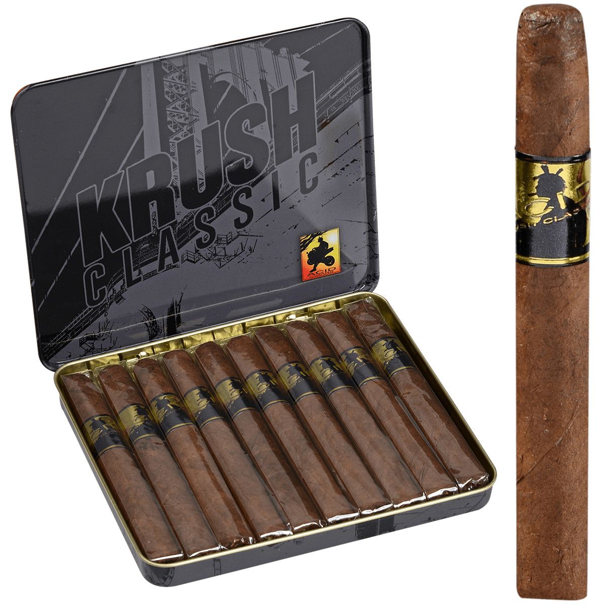 ACID KRUSH CLASSIC MORADO MADURO 5/10 TINS 4"