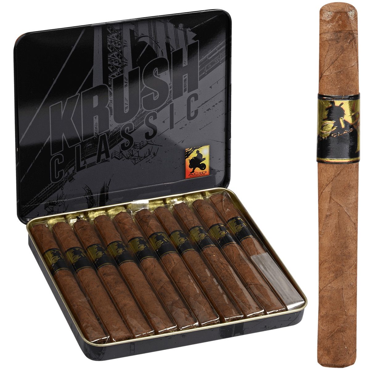 ACID KRUSH CLASSIC GOLD SUMATRA 5/10 TINS 4"