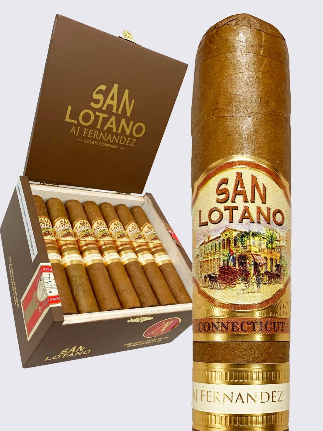 AJ FERNANDEZ SAN LOTANO REQUIEM CONNECTICUT TORO (6 X 52)
