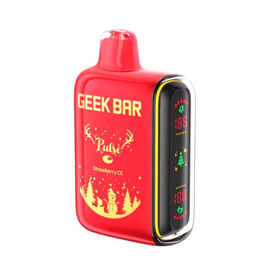 Geek Bar Pulse 15K Puff - Strawberry CC