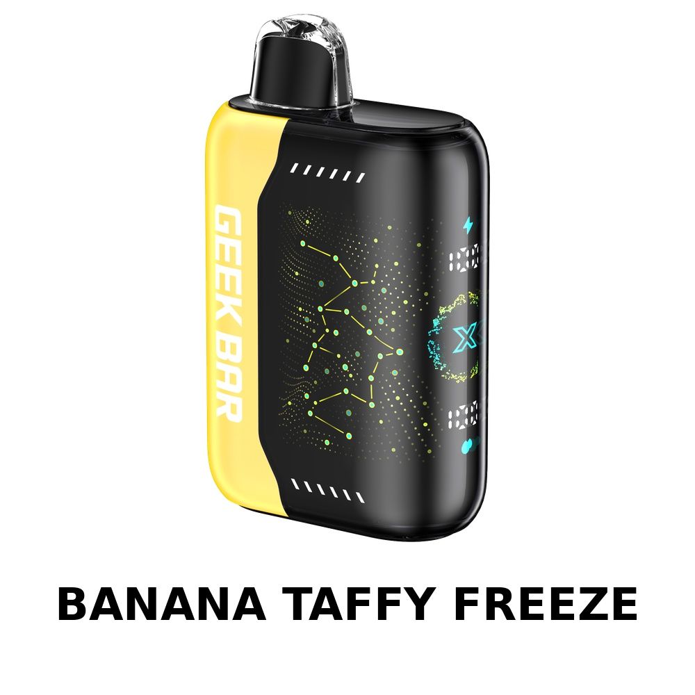 Geek Bar Pulse X 25K Puff - Banana Taffy Freeze