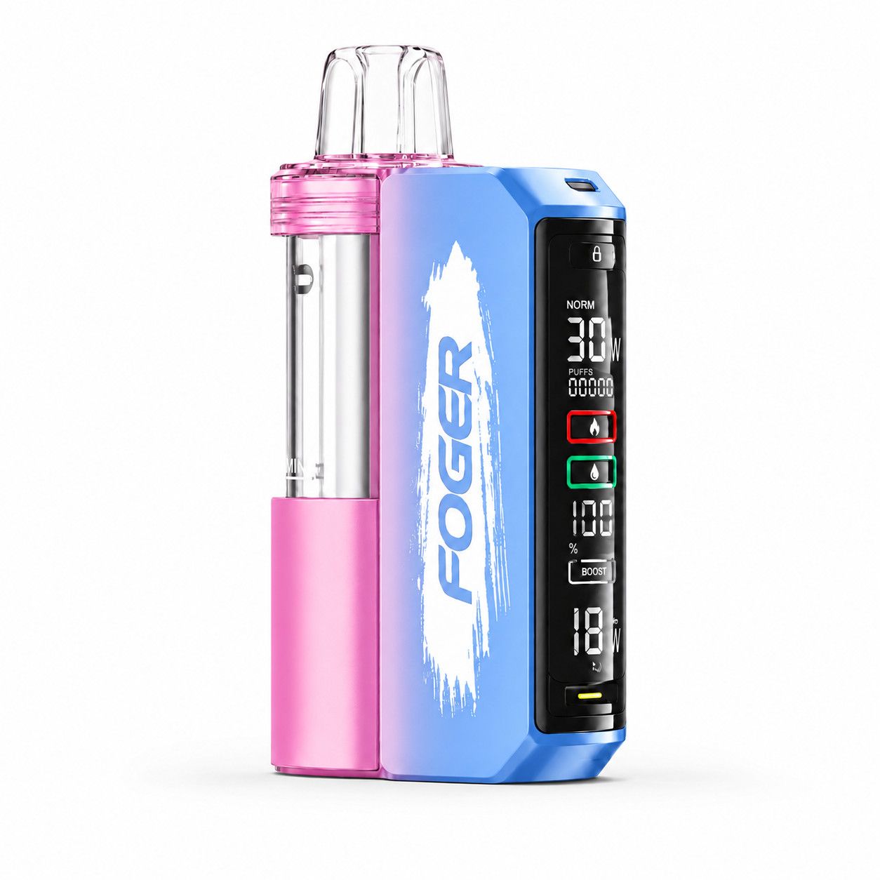 Foger Switch Pro 30K Puff Kit - Pink &amp; Blue