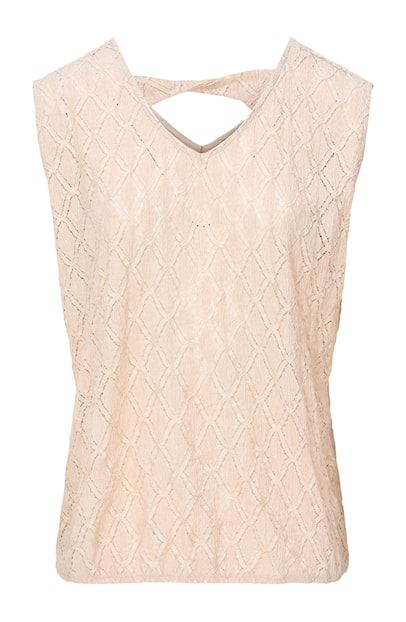 Melina Top  Lace Ivoor