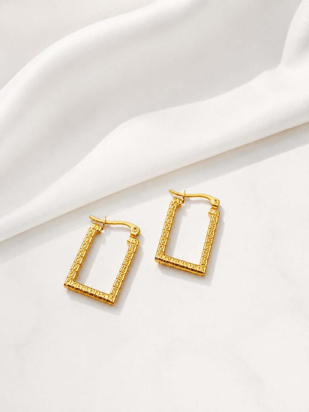 Lucy Gold Hoop Earrings