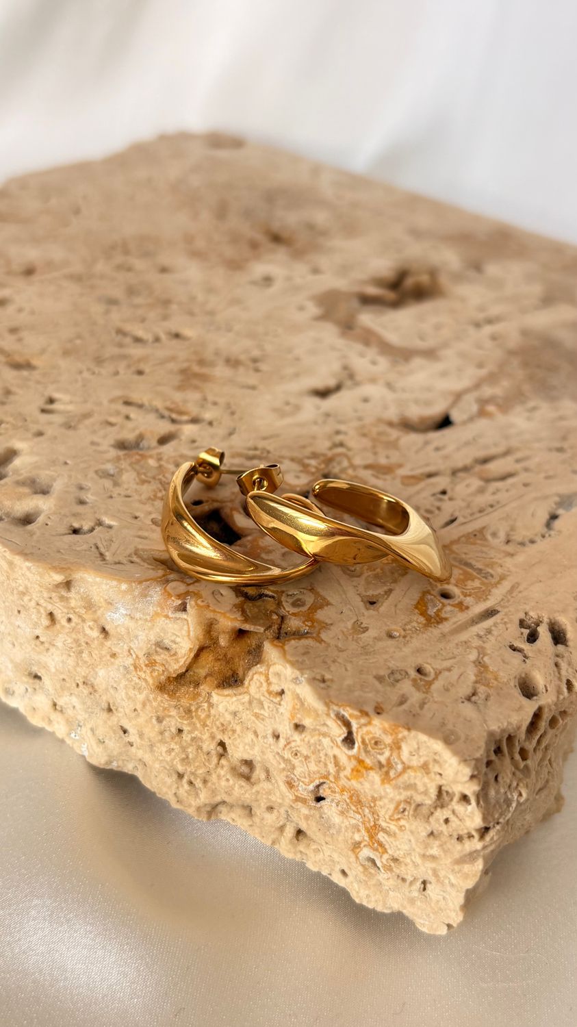 Signature Gold Hoop Earrings