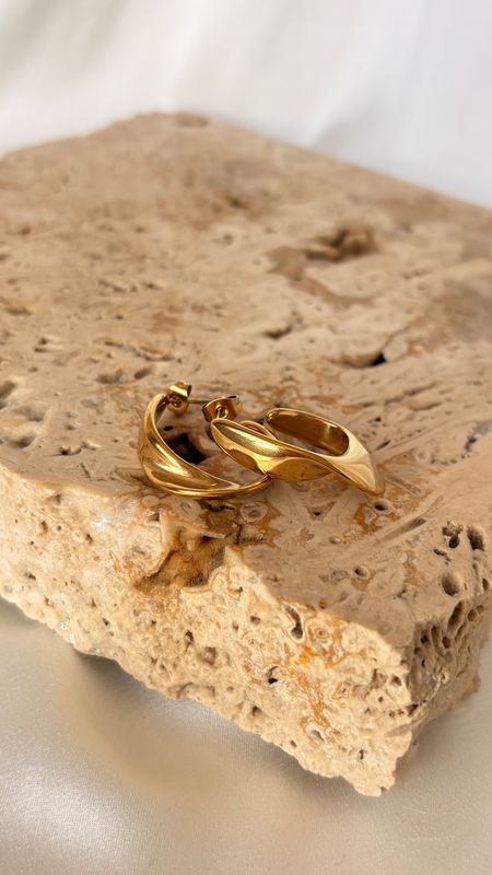 Signature Gold Hoop Earrings
