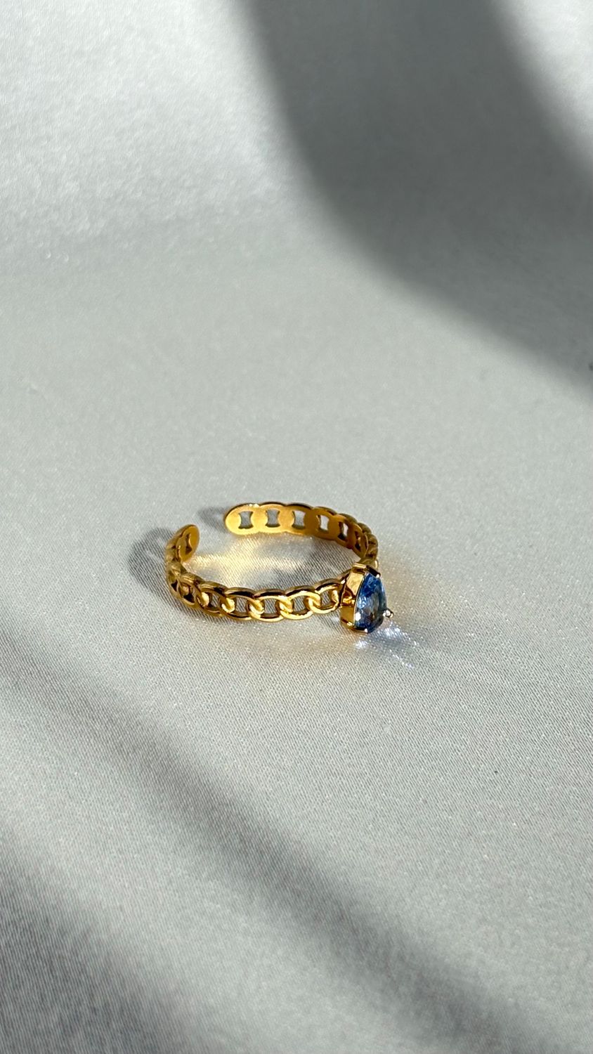 Catena Blue Stone Ring