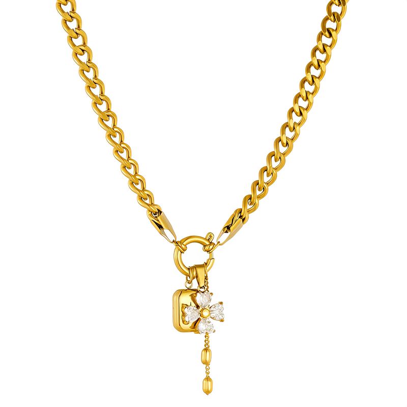 Flora Gold Chain Necklace