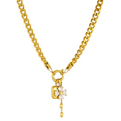 Flora Gold Chain Necklace