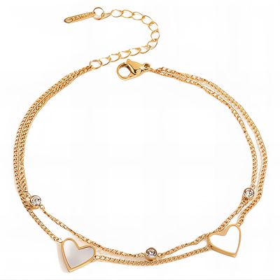Hearts Anklet